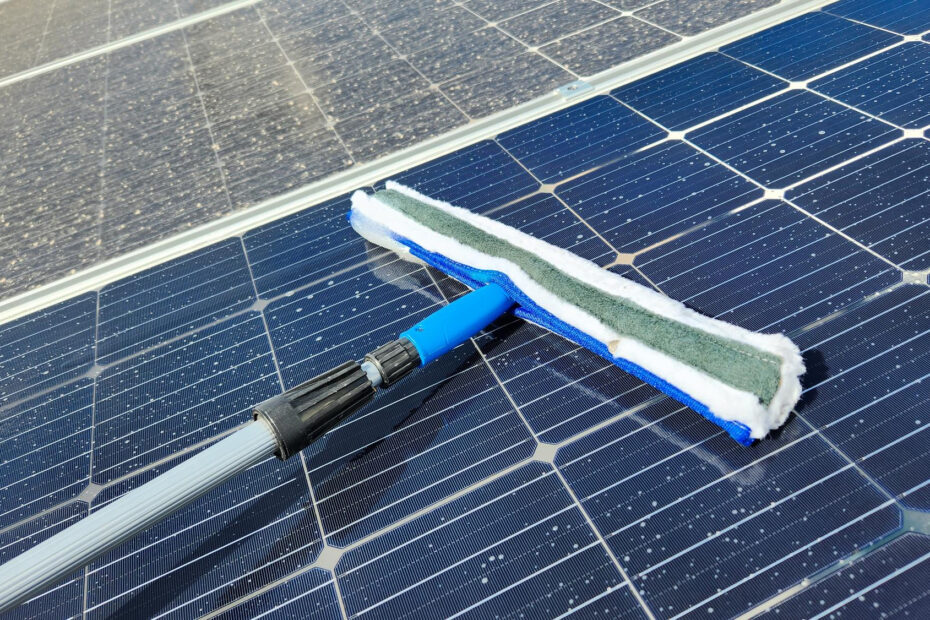 Mycie paneli fotowoltaicznych – dlaczego ma realny wpływ na produkcję energii
